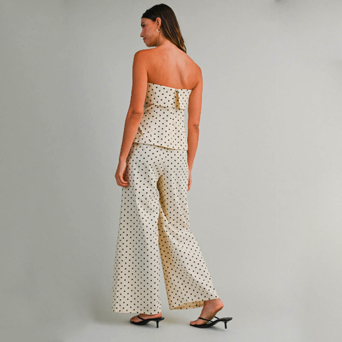 Set Beige con Estampado
