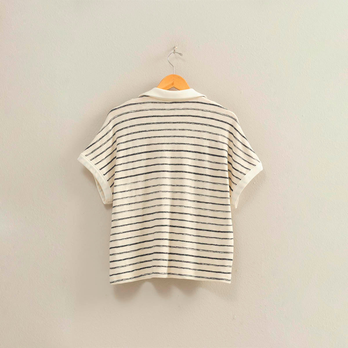 Blusa Blanca con Rayas