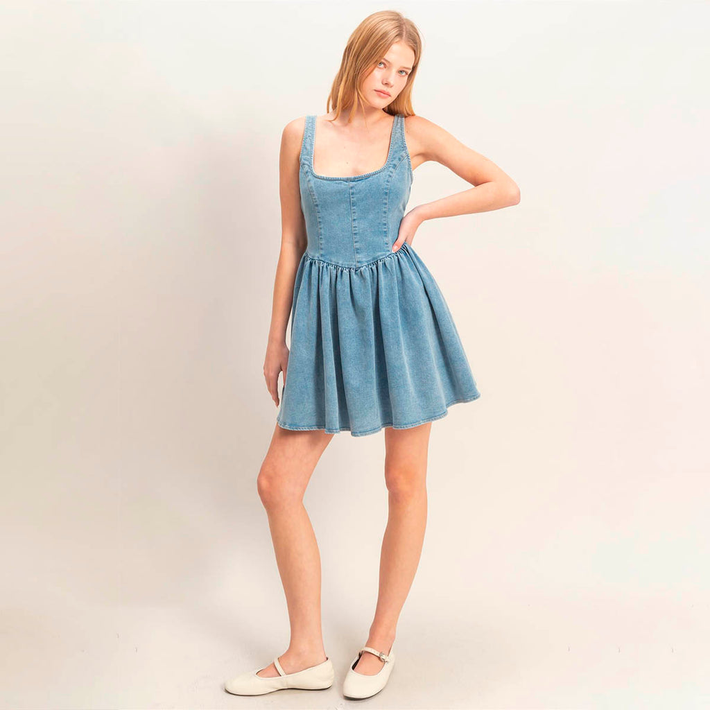Vestido Azul Mezclilla