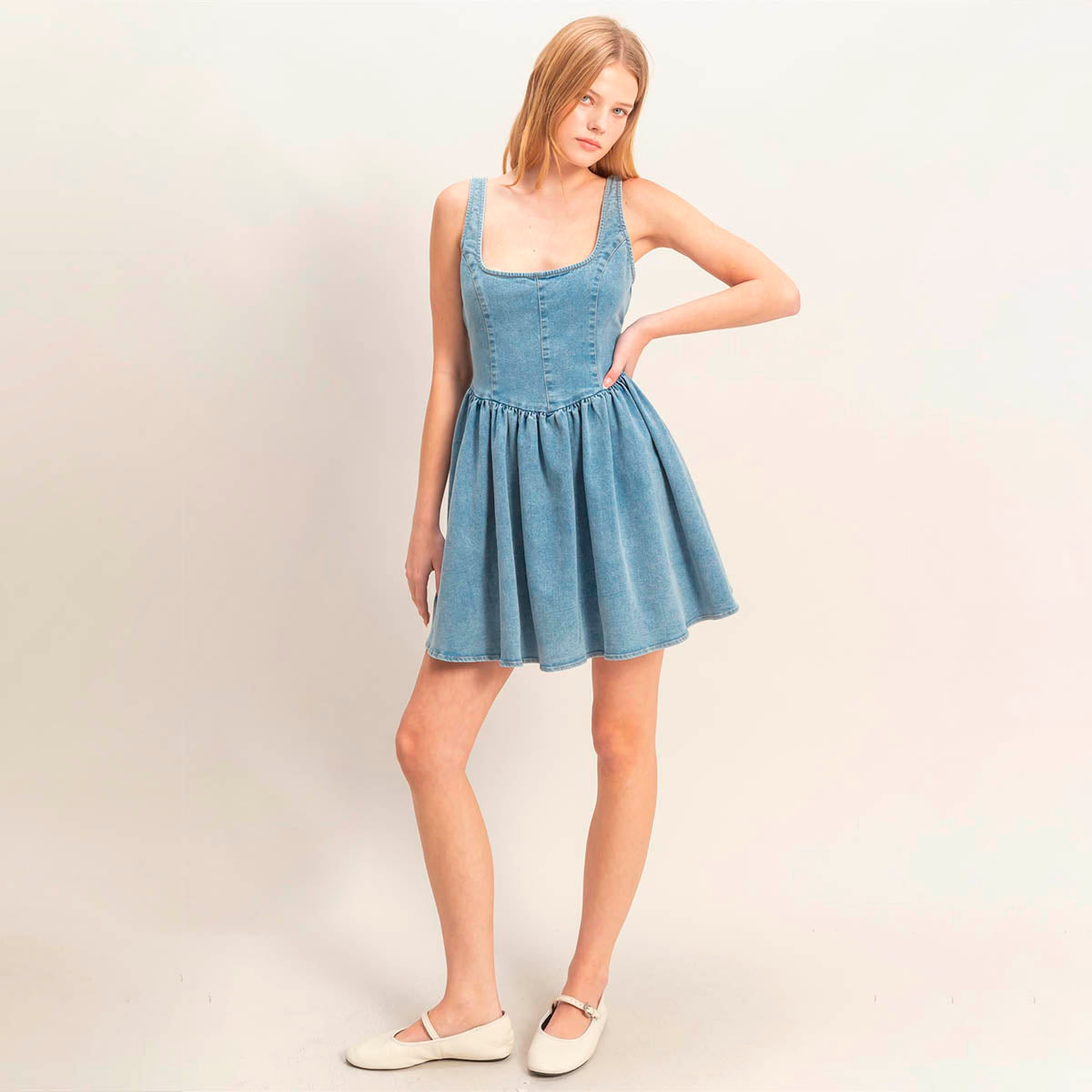 Vestido Azul Mezclilla