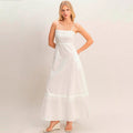 Vestido Blanco con Textura