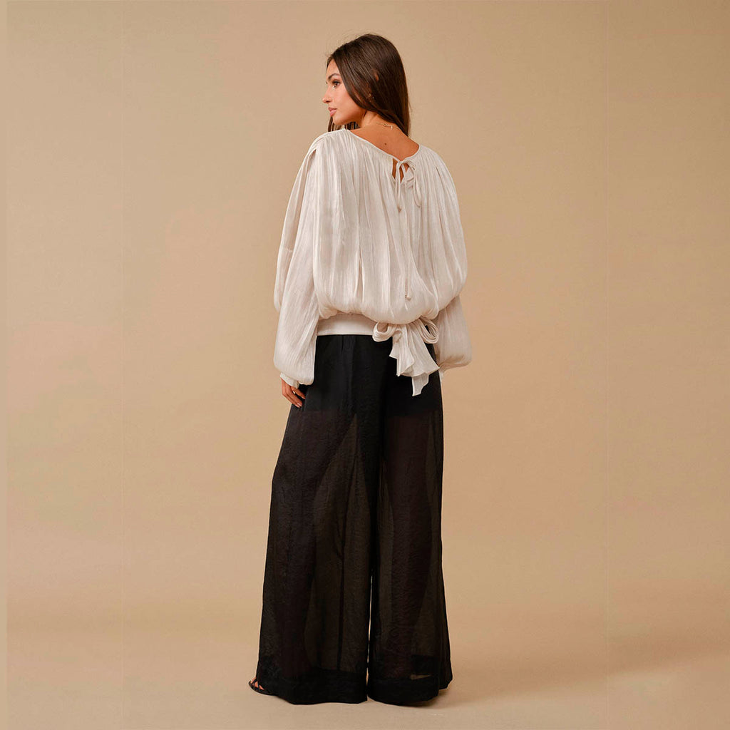 Blusa Ivory Bombacha