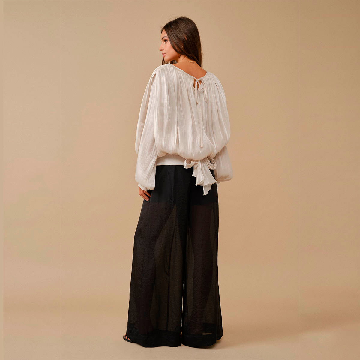 Blusa Ivory Bombacha