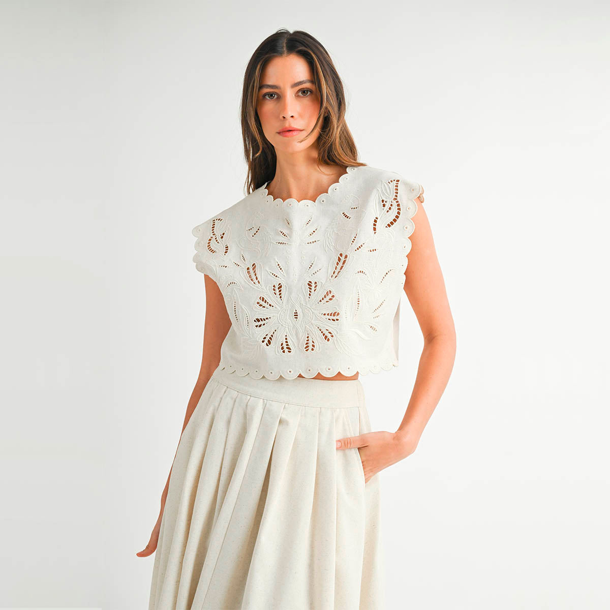 Set Beige con Detalle