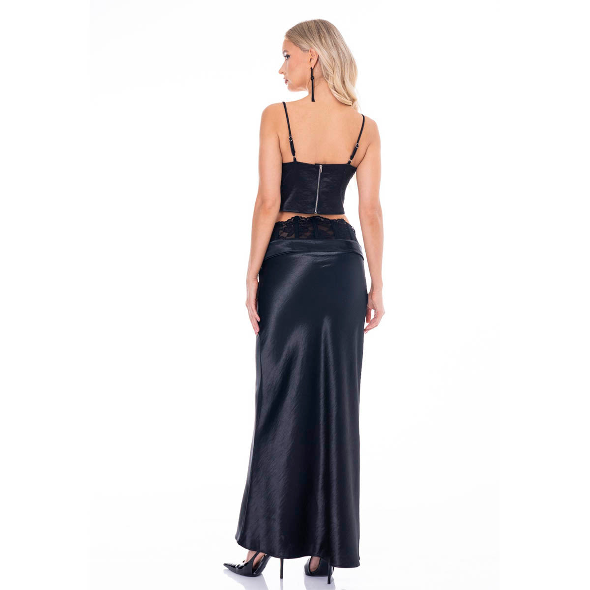 Set negro con Encaje