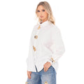 Camisa Blanca con Detalle