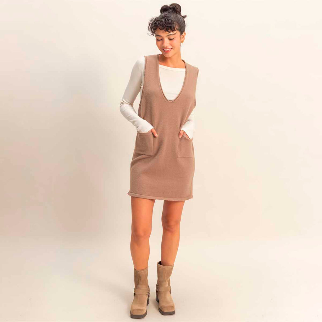 Vestido Cafe de Tirantes