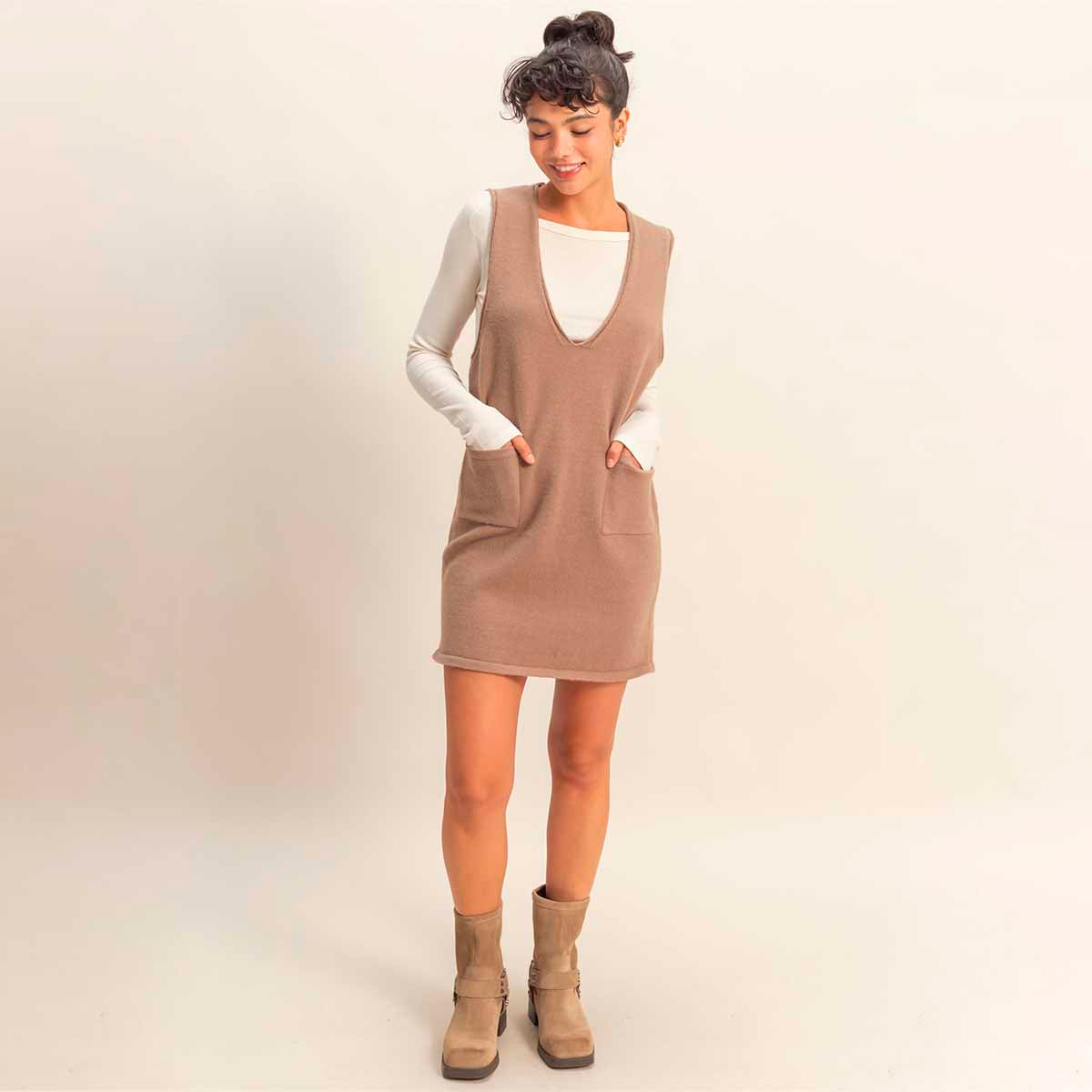 Vestido Cafe de Tirantes