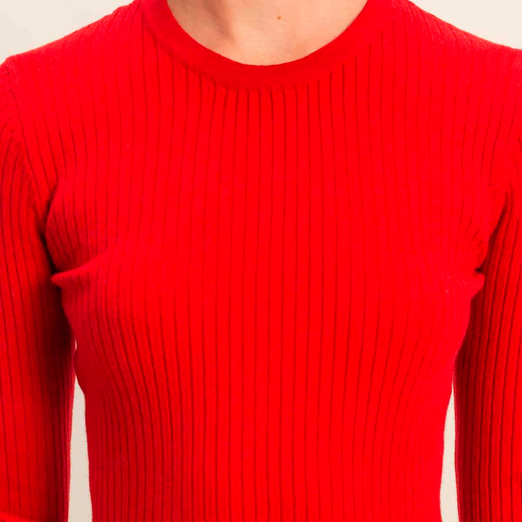 Sueter Rojo de Punto