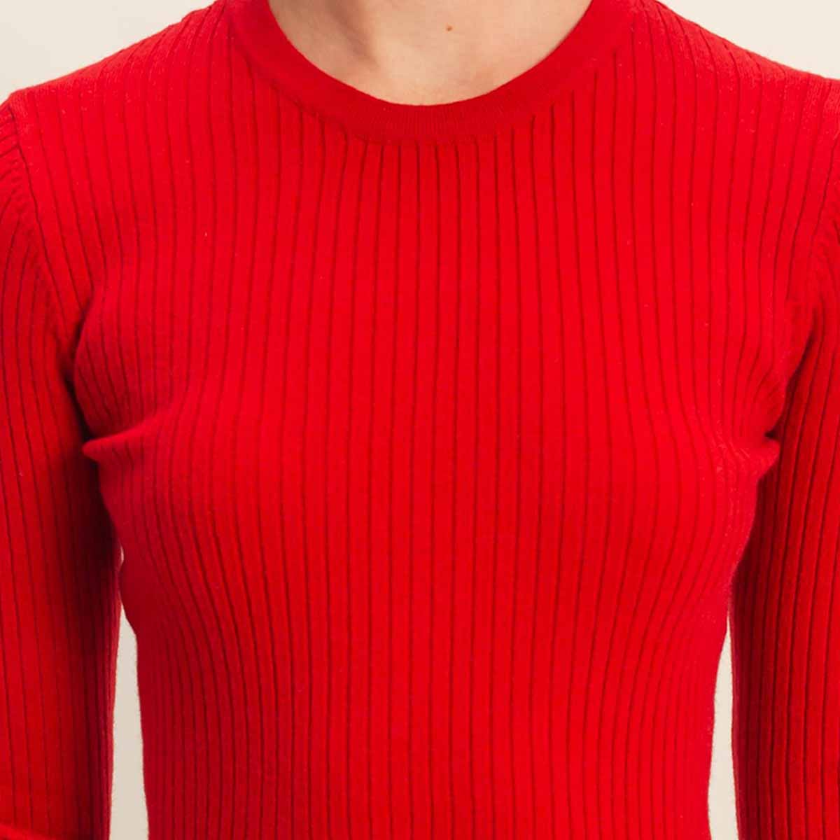 Sueter Rojo de Punto