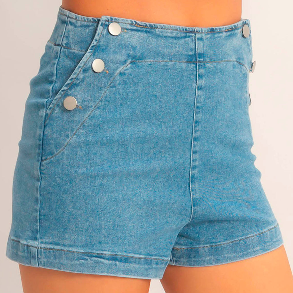 Short Azul Claro
