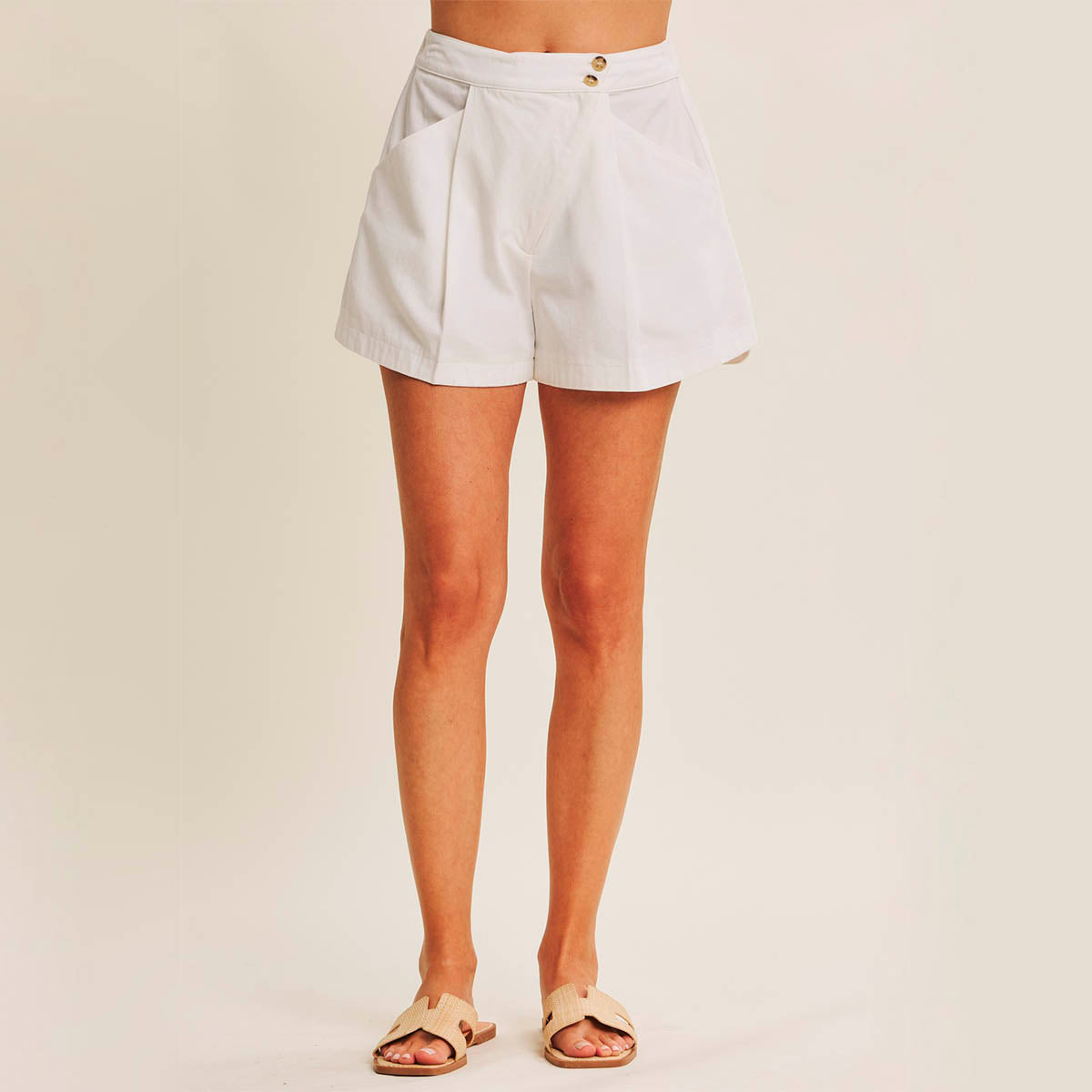 Short Blanco