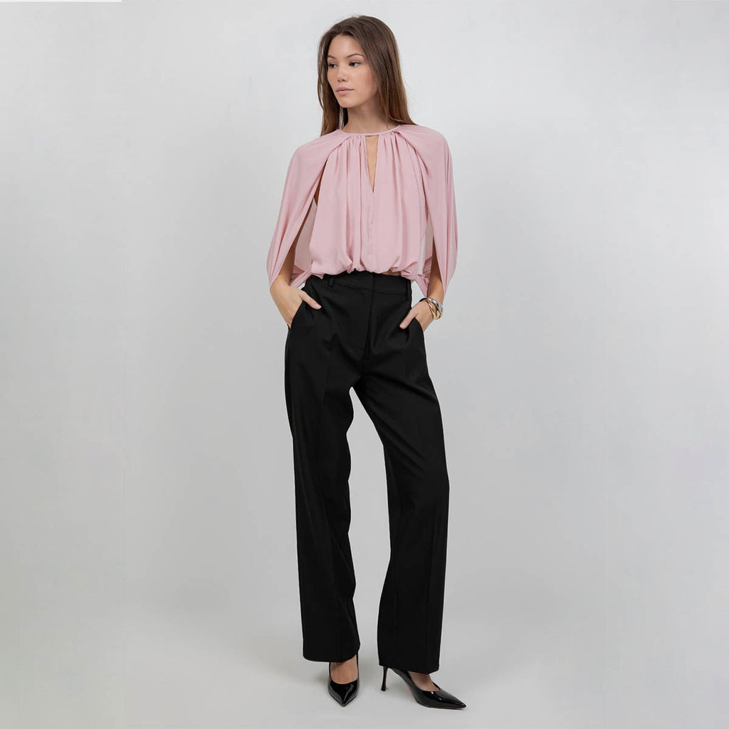 Blusa Rosa Holgada
