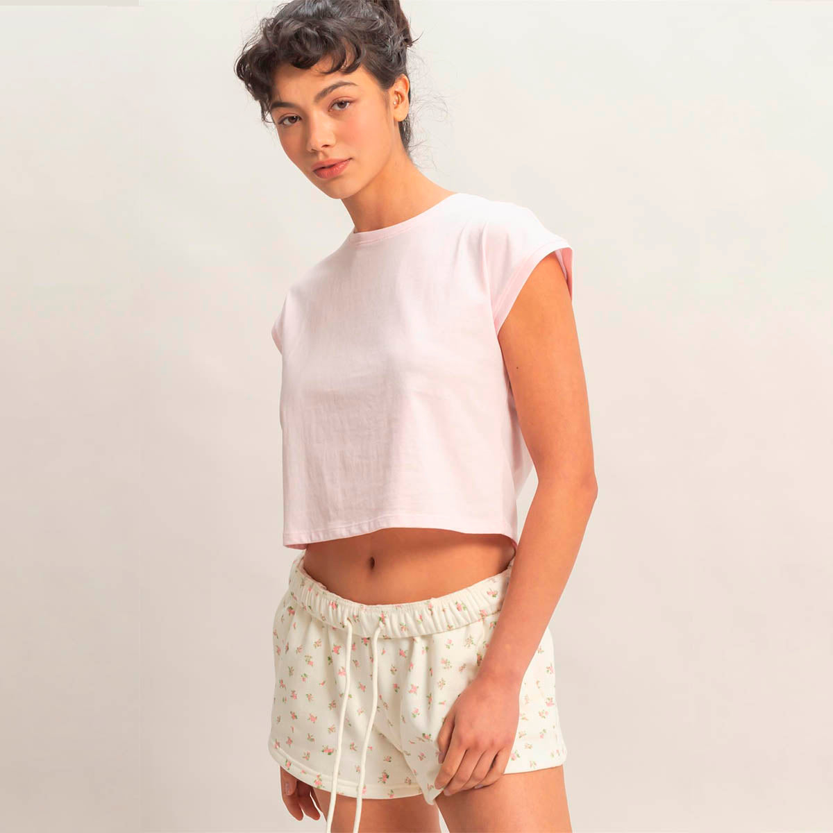 Blusa Rosa Basica