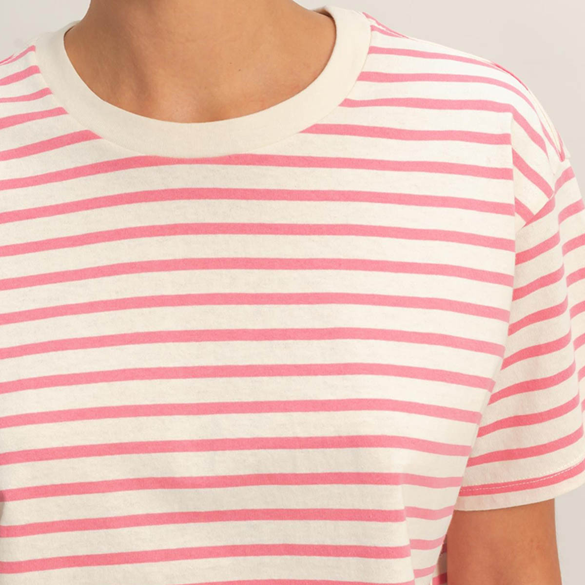 Blusa Rosa de Rayas