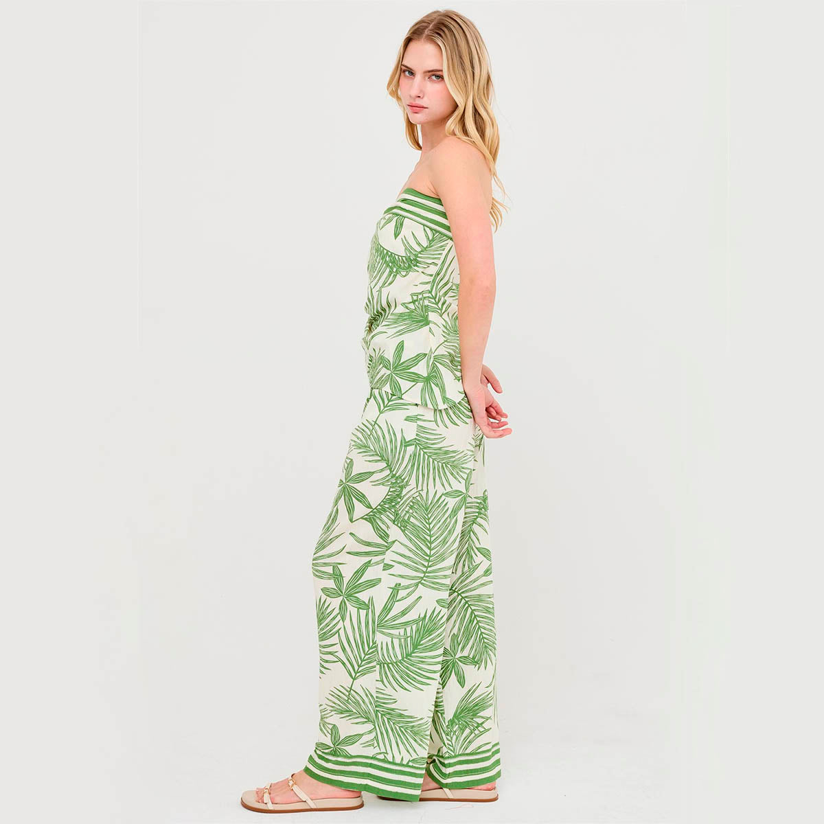 Set Verde Estampado