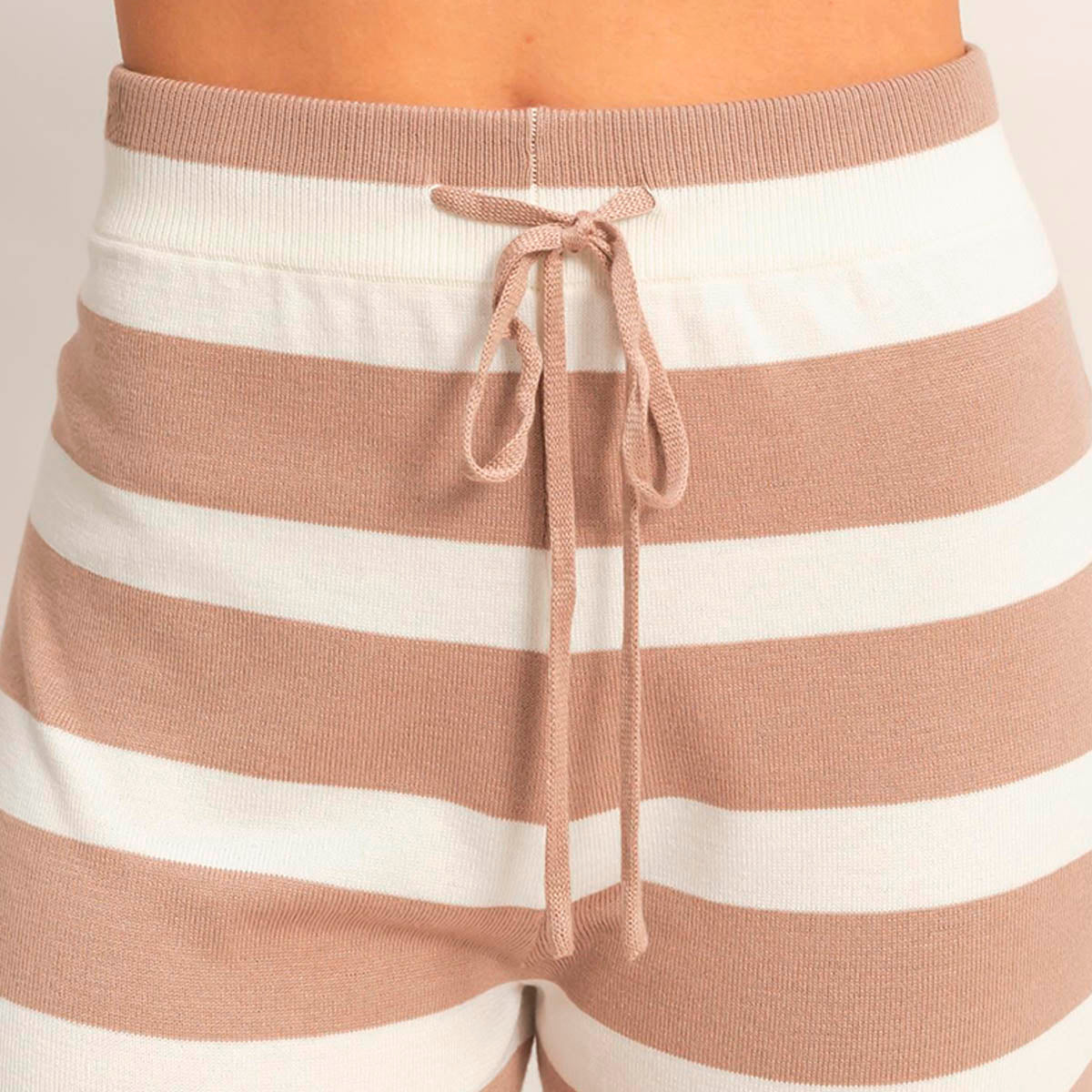 Set Beige Rayas