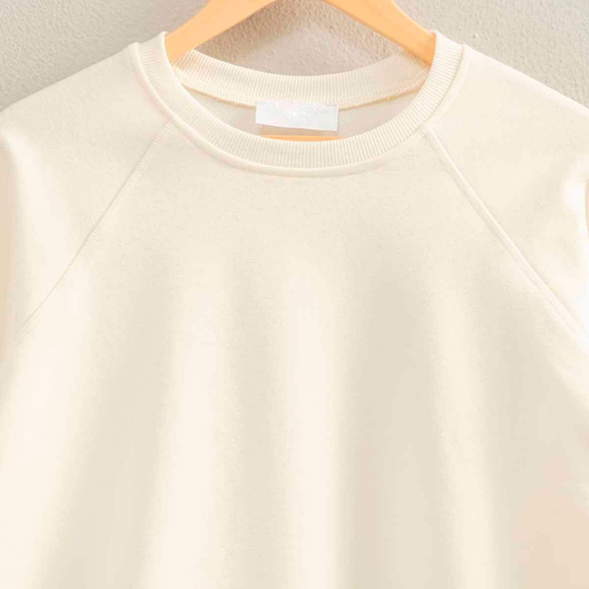 Sudadera Blanca Casual