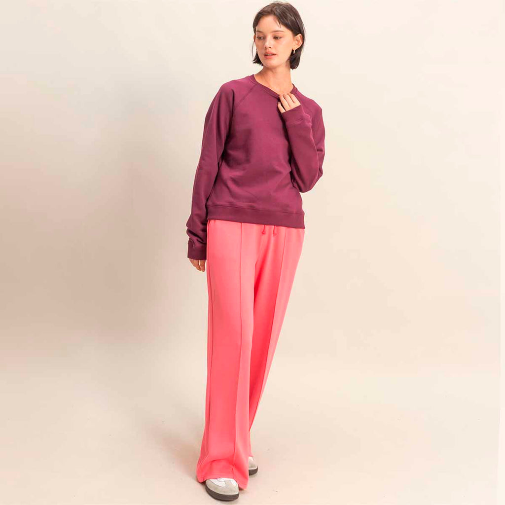 Sudadera Morada Casual