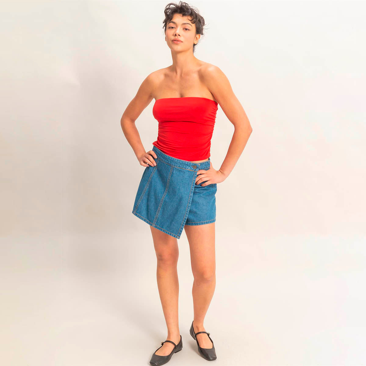 Falda Azul Oscuro