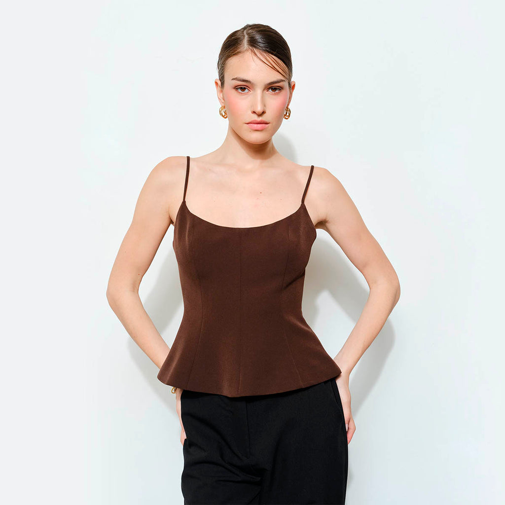 Blusa Cafe