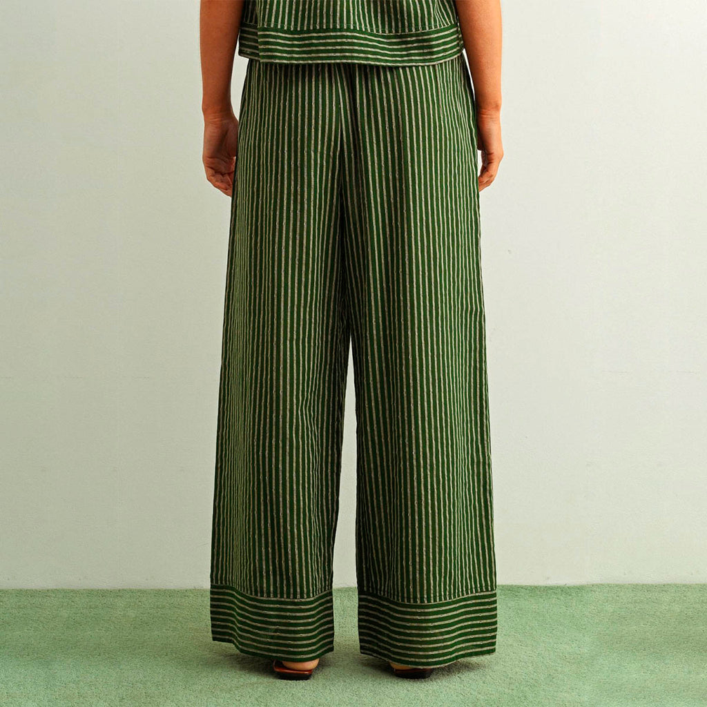 Set Verde de Rayas