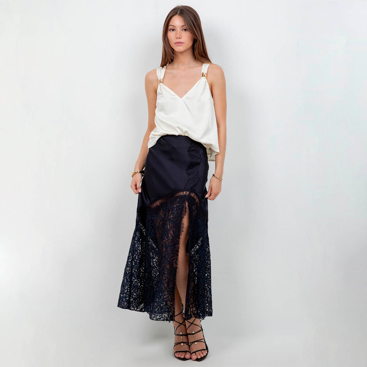 Blusa Blanca de Tirante