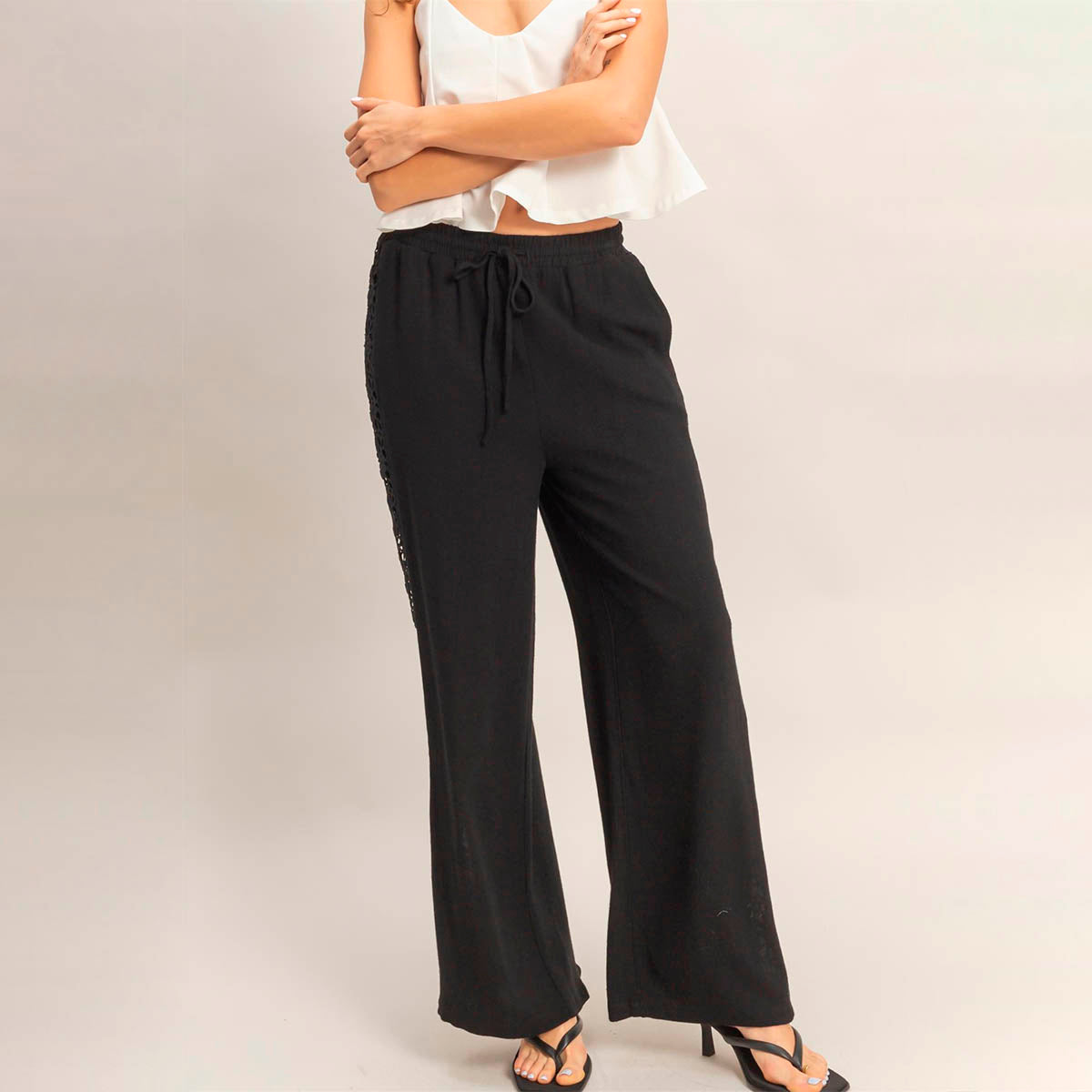 Set Negro con Detalle