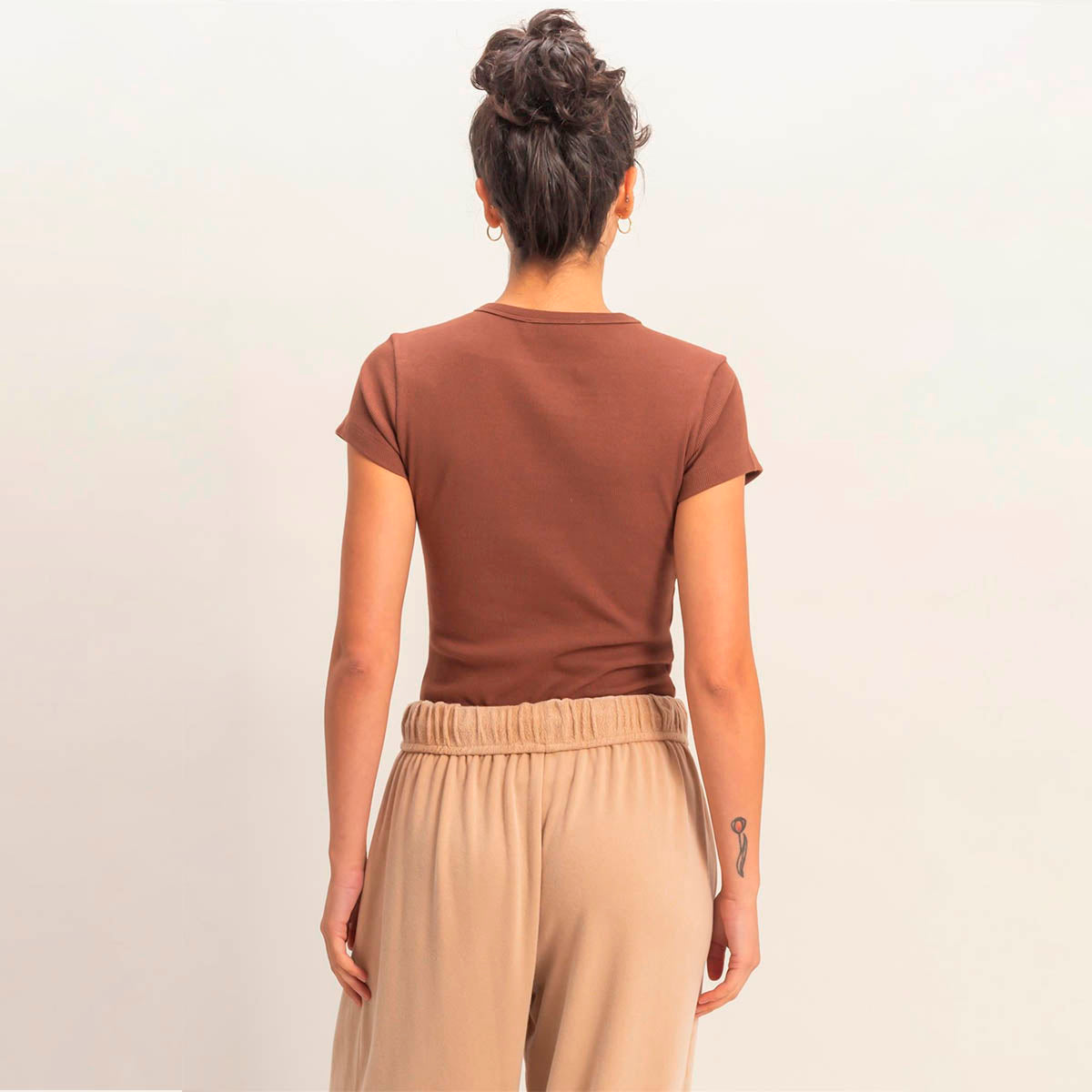 Blusa Cafe Basica