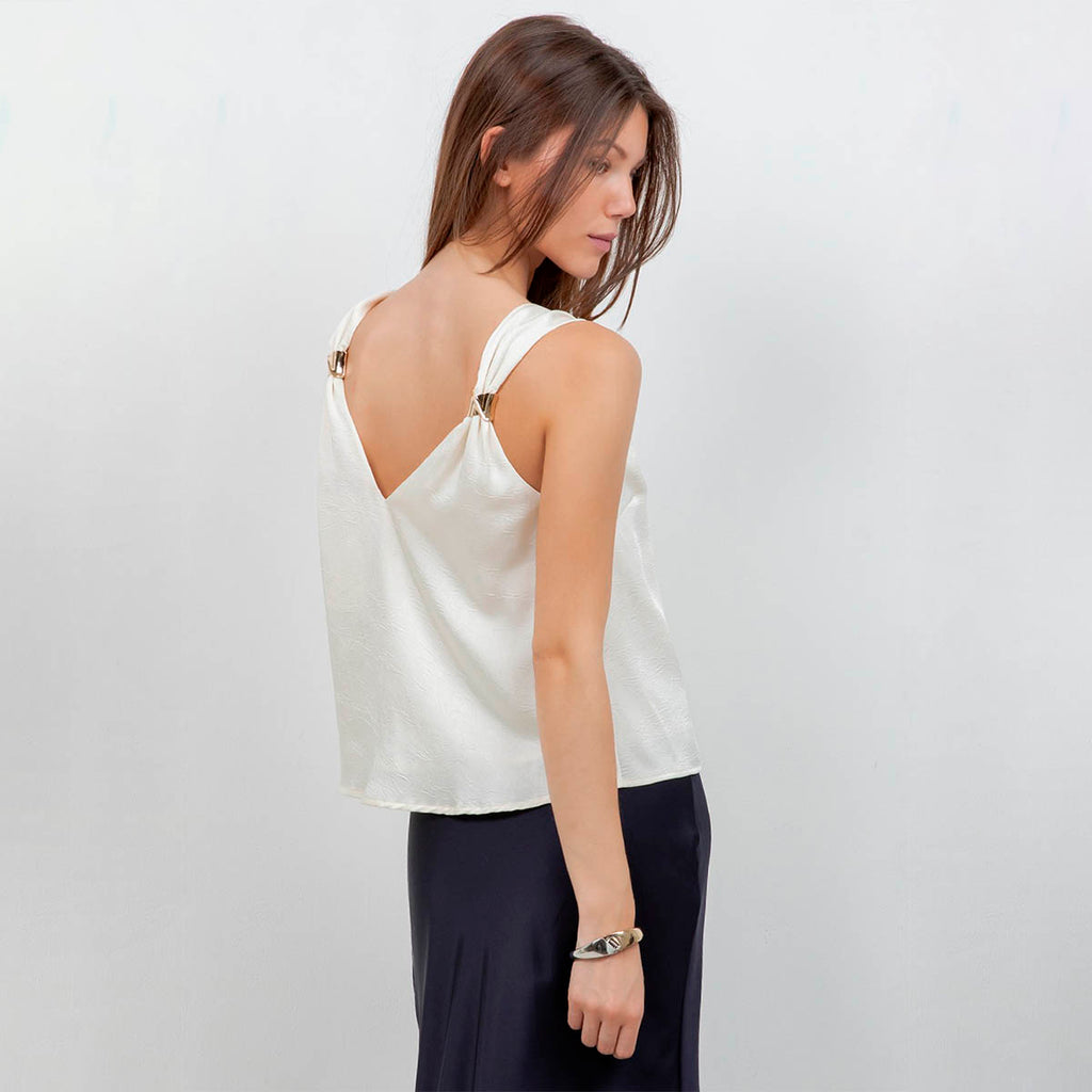 Blusa Blanca de Tirante