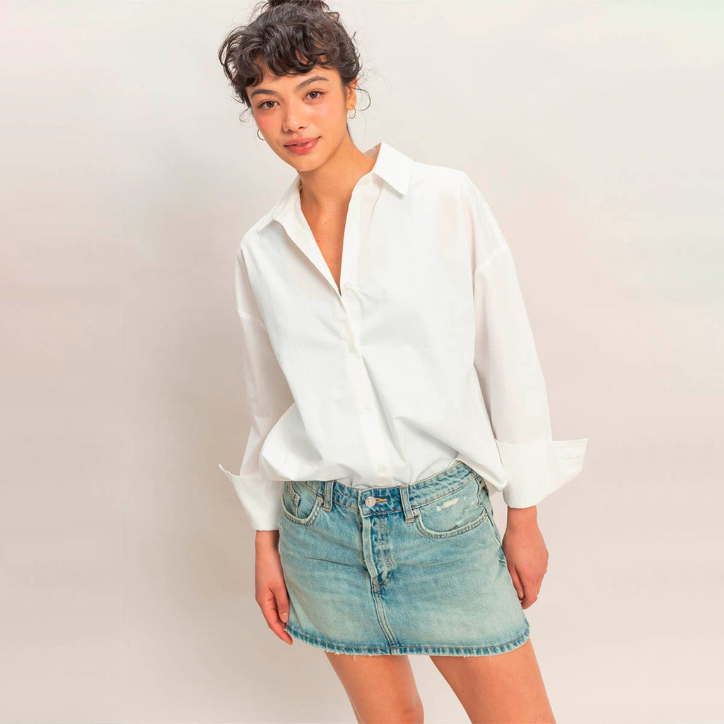 Camisa Blanca Basica