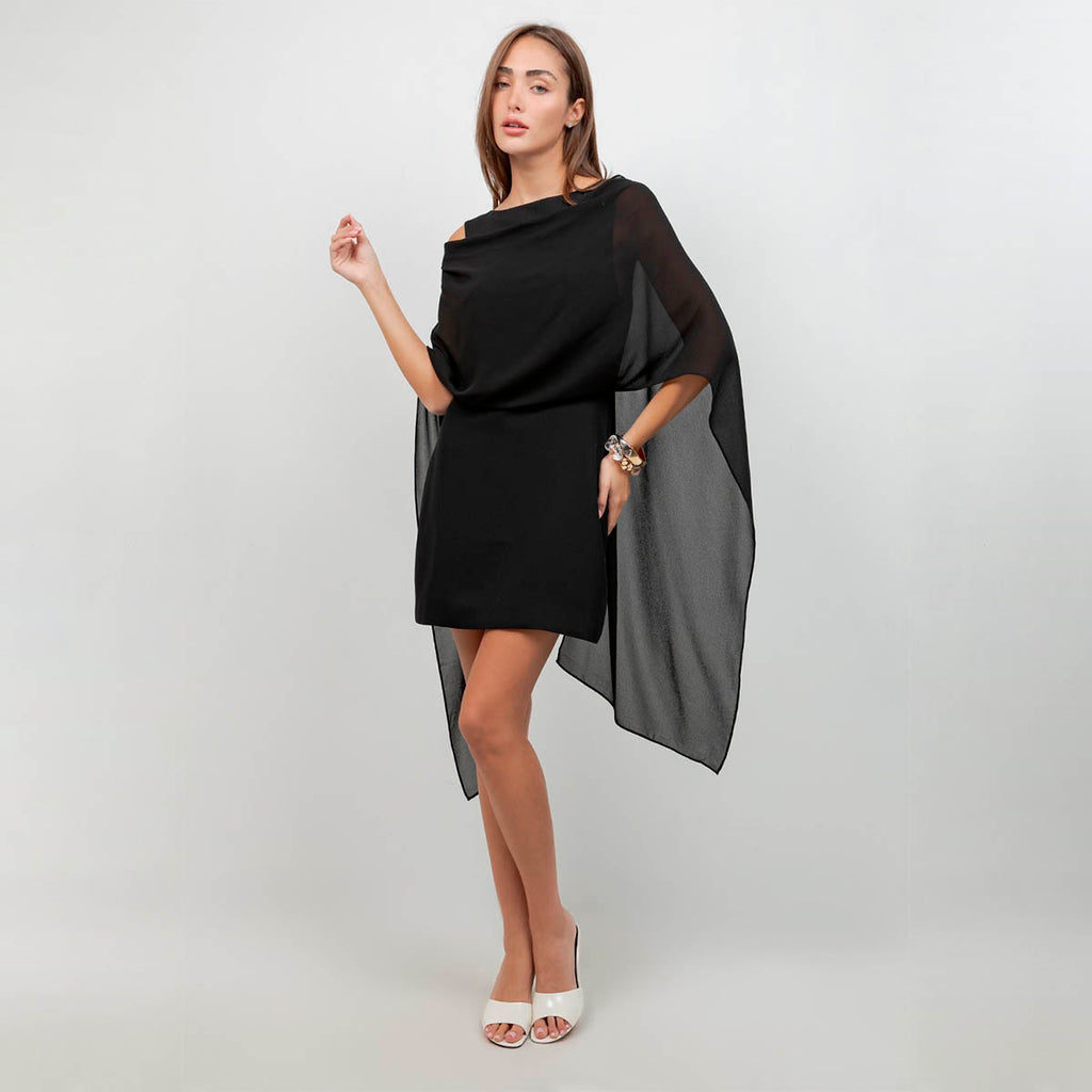 Vestido Negro Espalda Descubierta