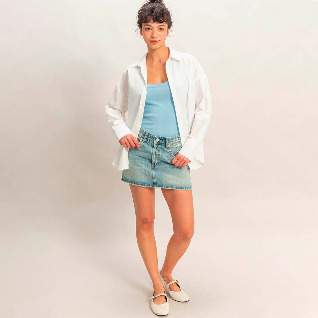 Camisa Blanca Basica