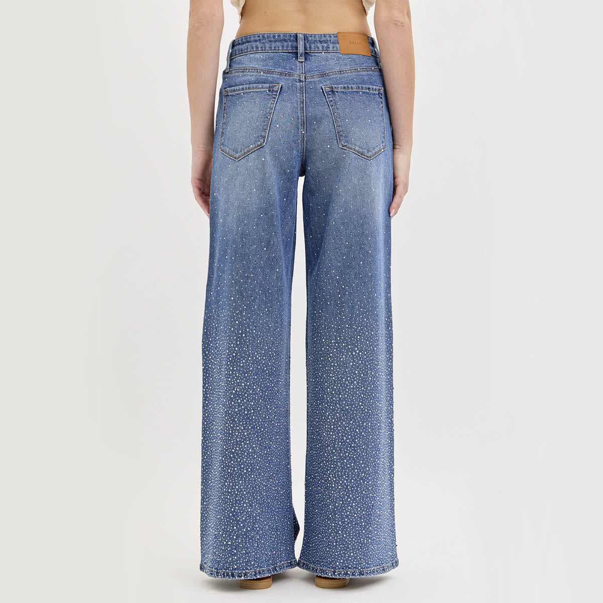 Jeans Azul con Brillos