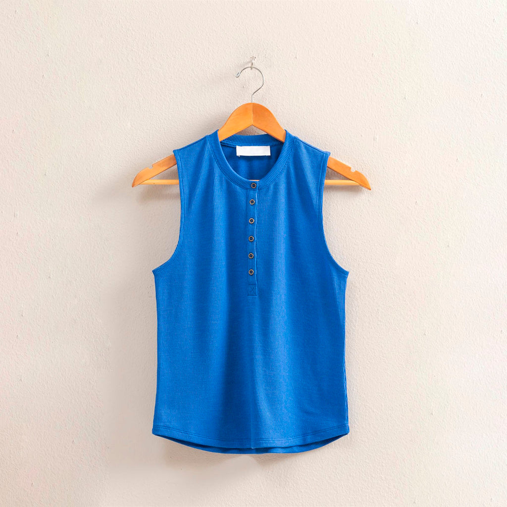 Blusa Azul Rey Basica