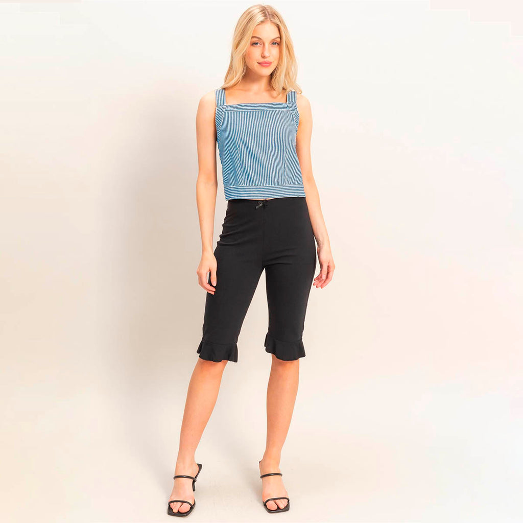 Blusa Azul Claro de Rayas
