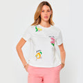 Blusa Blanca con Bordado