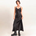 Vestido Negro Satin