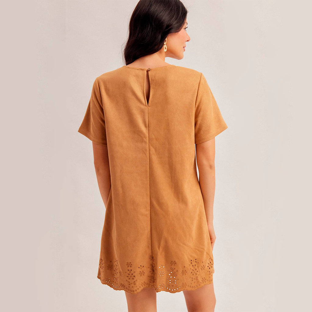 Vestido Camel
