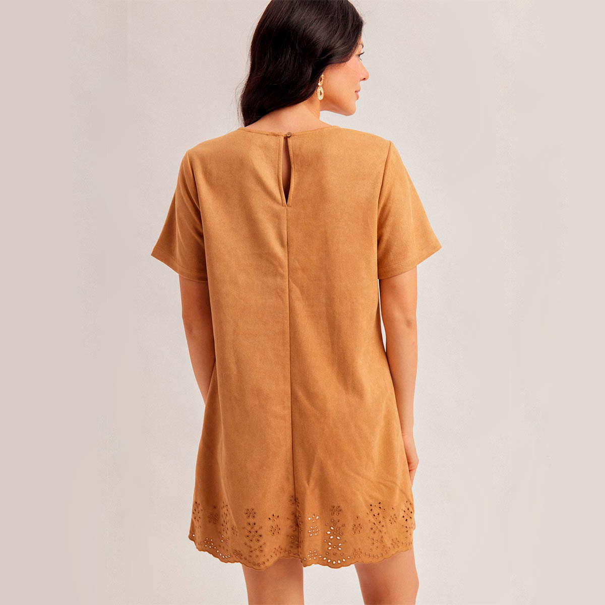 Vestido Camel