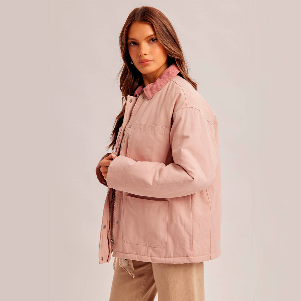 Chamarra Rosa