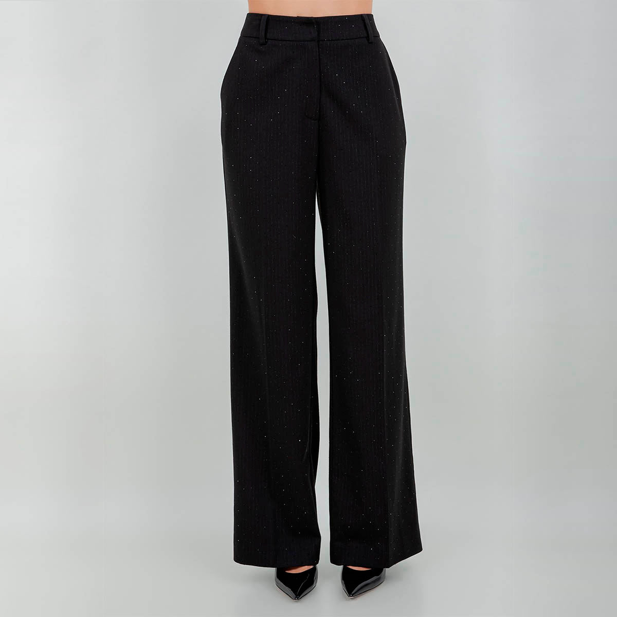 Pantalon Negro con Brillos