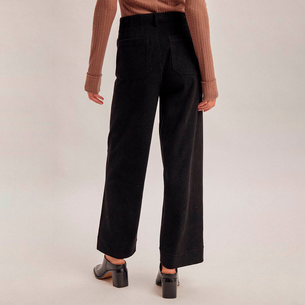 Pantalon Negro de Pana