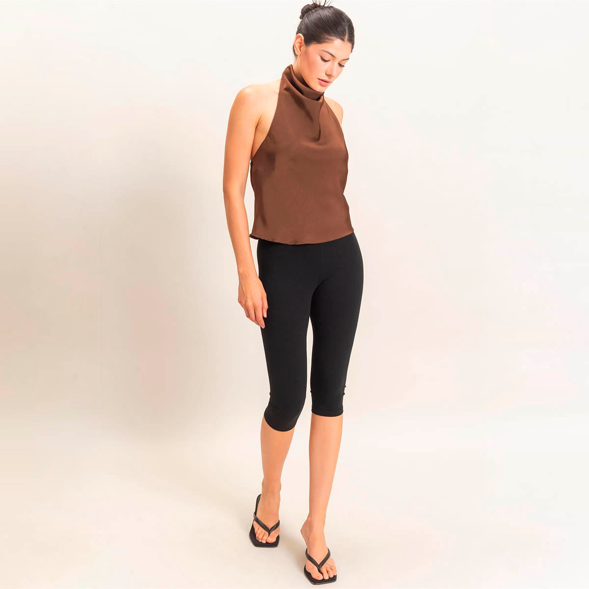 Blusa Cafe Satin