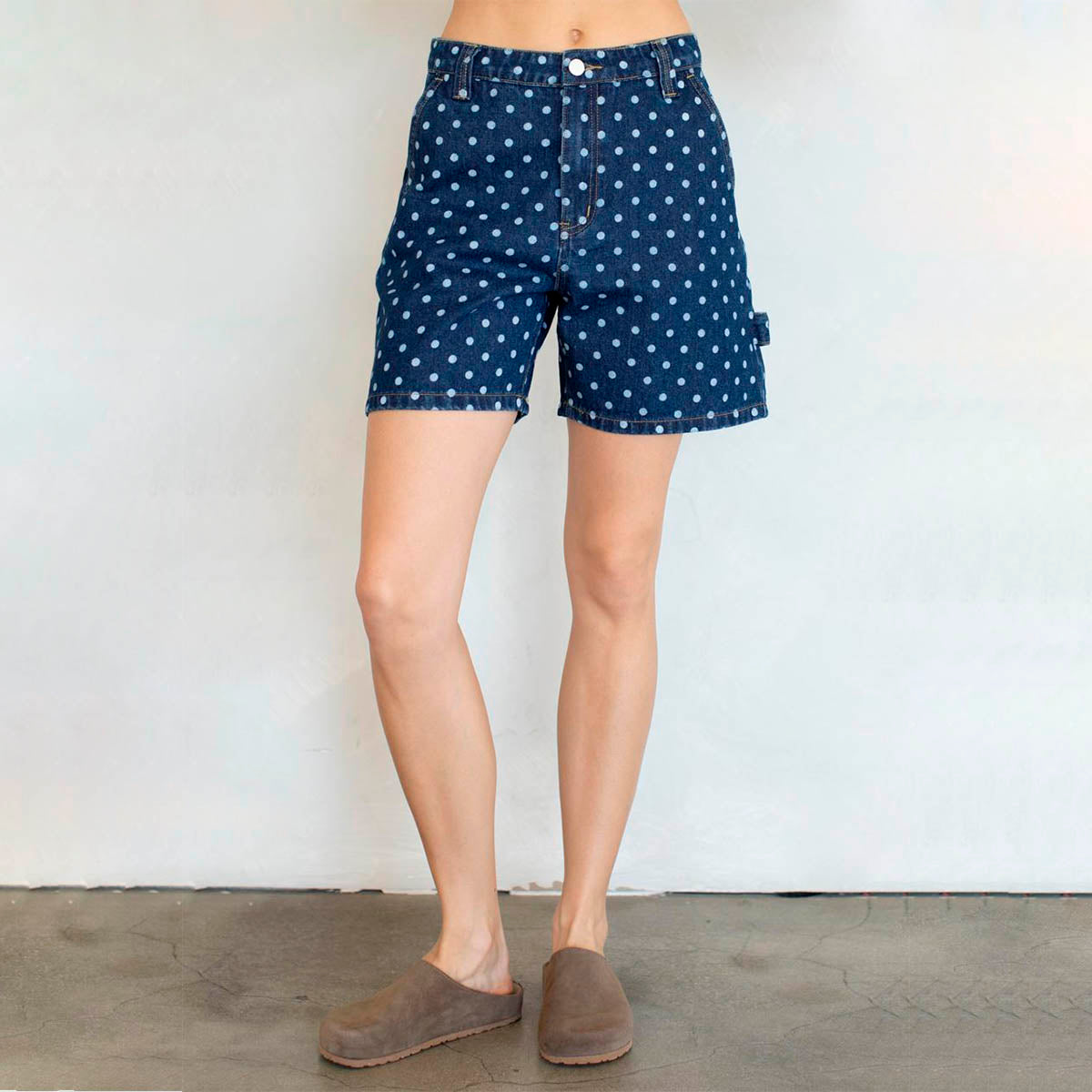Short Azul con Estampado
