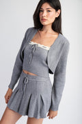 Sueter Gris Corto