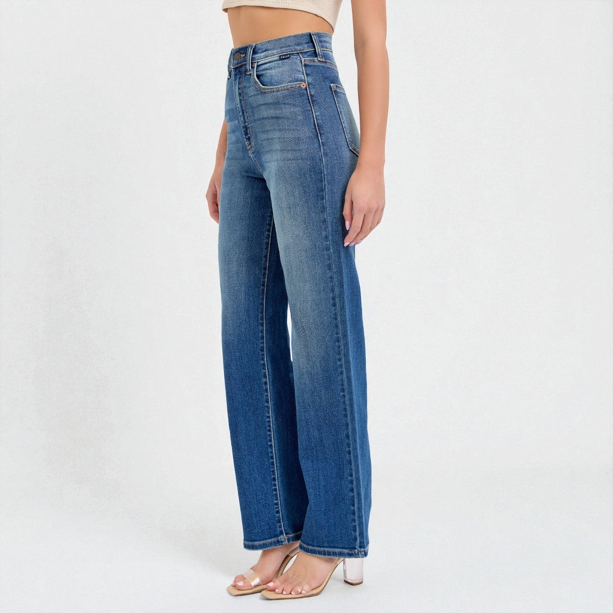 Jeans Azules de Mezclilla