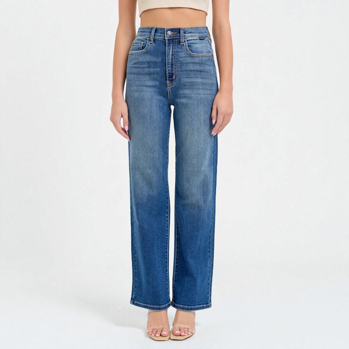 Jeans Azules de Mezclilla