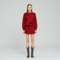 Sueter Rojo con Detalle